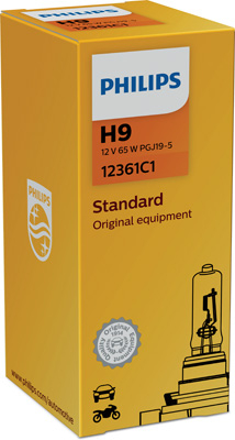 Bec Far H9 Pgj19-5 65W 12V Vision Philips [2]