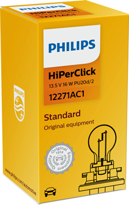 Bec Semnalizare 12V Pcy16W Hiper Vision Philips (Cutie) [2]