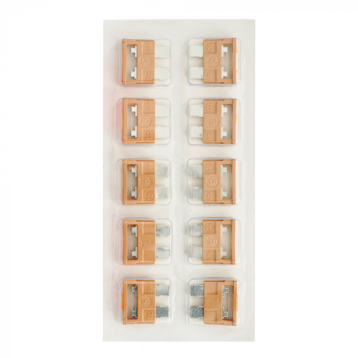 Blister Sigurante Fuzibile Bej 5A Set De 10 Buc [2]