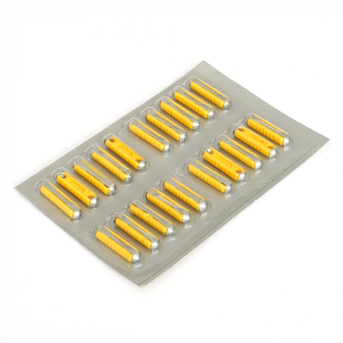 Blister Sigurante Fuzibile Cilindrice 16A Galbene Set 20 Buc [1]