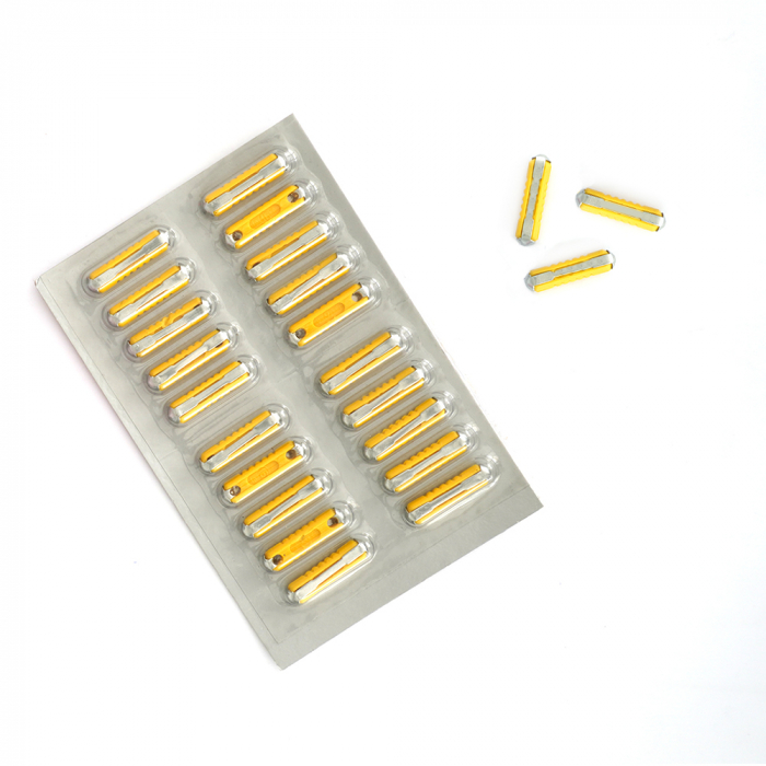 Blister Sigurante Fuzibile Cilindrice 16A Galbene Set 20 Buc [3]
