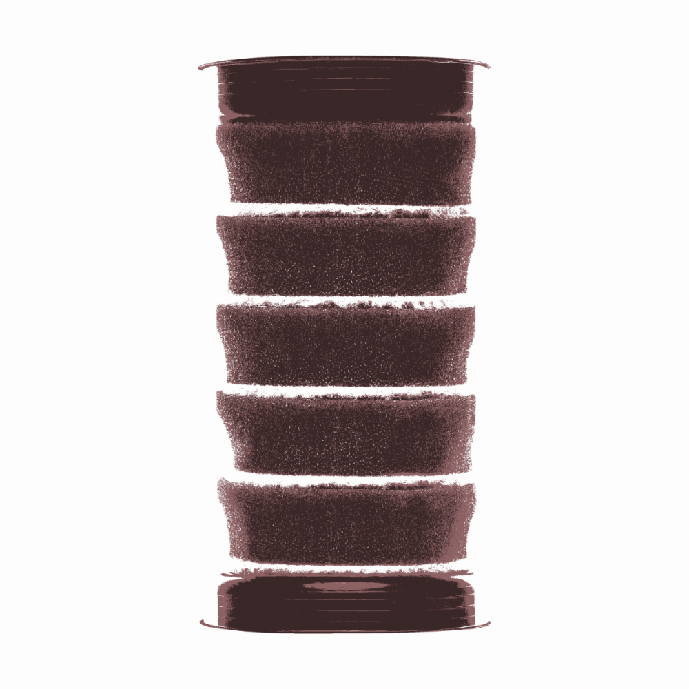 Burete polish ultra fin Ewocar Burgundy Special Finish Pad 45mm, set 5 bucati [1]