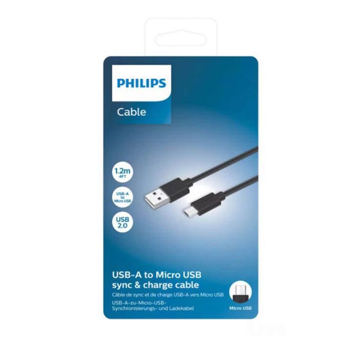 Cablu Date Incarcare 1,2 M Usb-A La Micro Usb [2]