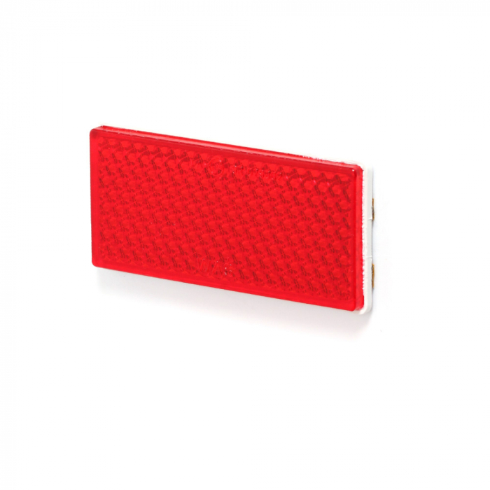 CATADIOPTRU DREPTUNGHIULAR CU ADEZIV, 51P UP-105x48, ROSU WAS [5]