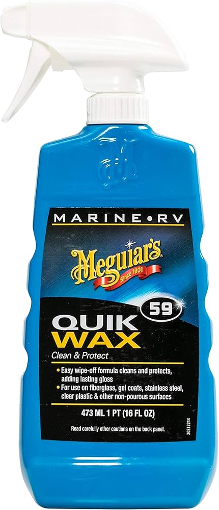 Ceara Lichida Ambarcatiuni Meguiar's Marine Quik Wax - 473 ML [1]