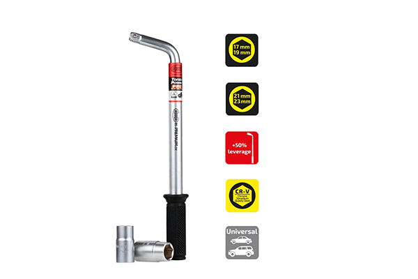 Cheie Pentru Roti Tip L Extensibila 17/19/21/23Mm [1]