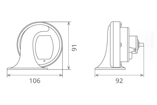 Claxon Electromagnetic 12V 6A Ton Jos [3]