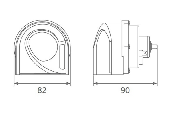 Claxon Electromagnetic 12V 6A Ton Jos [3]