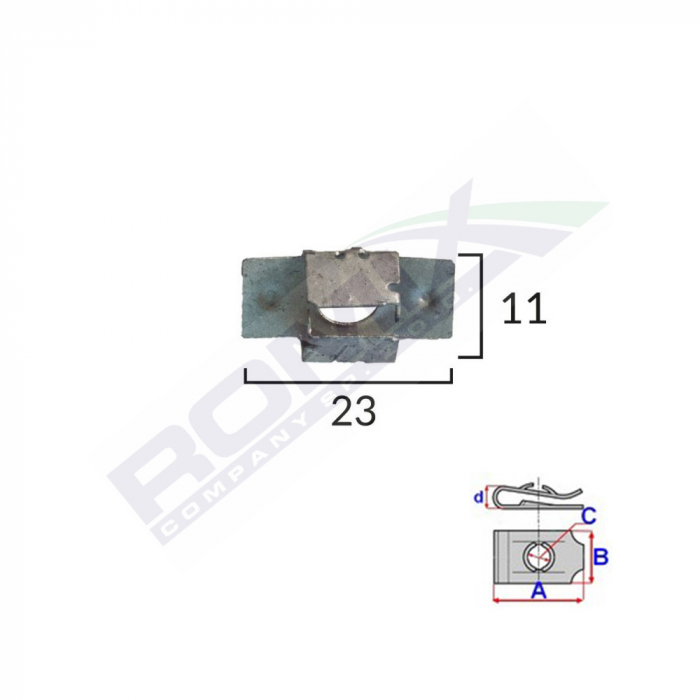 Clema Capac Motor Pentru Peugeot Set 5 Buc [2]