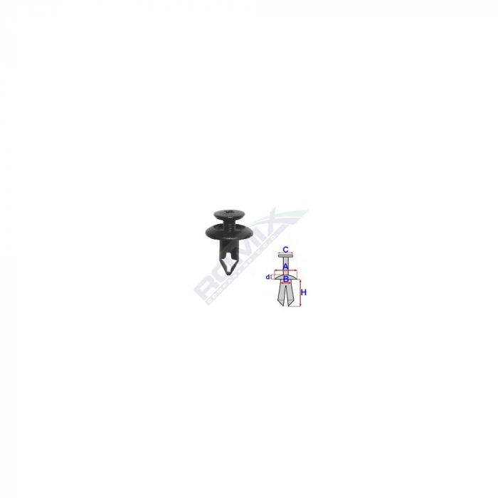 Clema Pentru Motocicleta Hondaset 10 Buc [2]