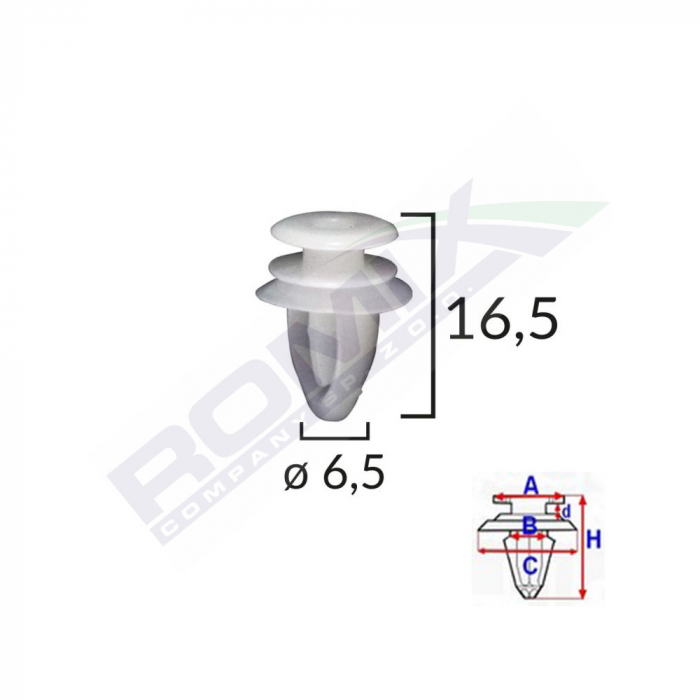 Clips Capac Oglinda Pentru Opel Set 10 Buc [1]