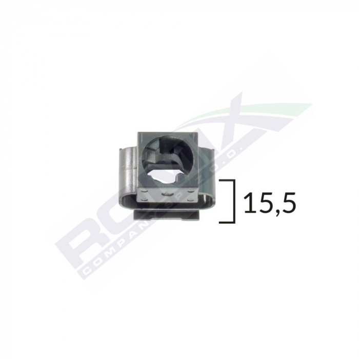 Clips De Fixare Pentru Audi/Skoda/Seat/Vw 15.5Mm - Negru Set 10 Buc [1]