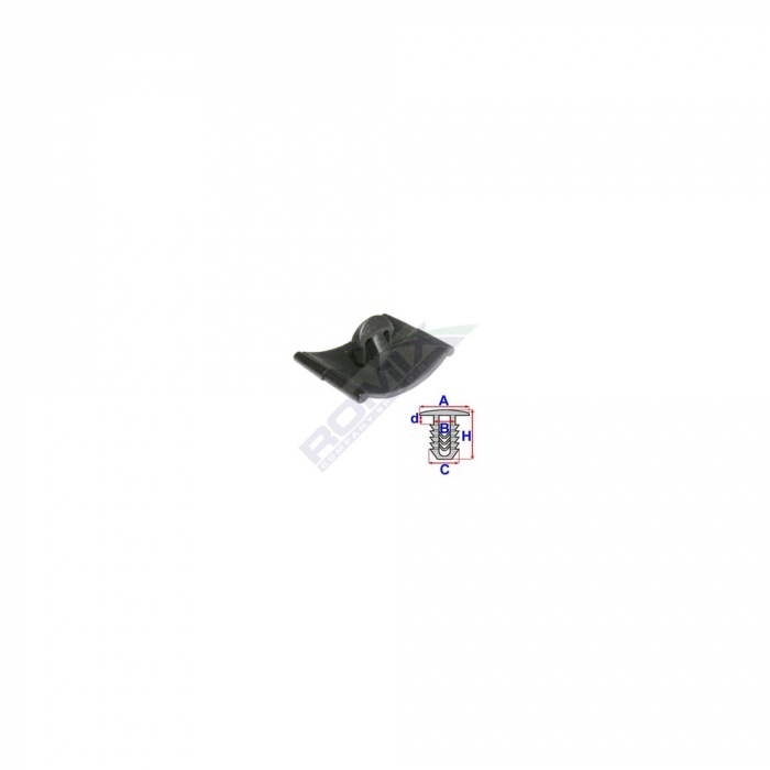 CLIPS FIXARE PENTRU OPEL - NEGRU SET 10 BUC [1]