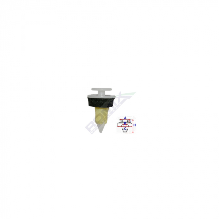 Clips Tapiterie Pentru Mercedes W163 8X29Mm Set 10 Buc [2]