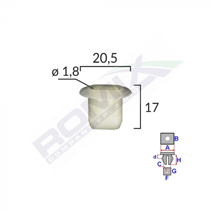 Clips Tapiterie Set 10 Buc [1]