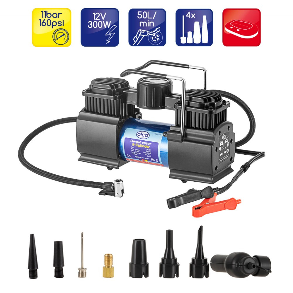 COMPRESOR AER 2 CILINDRI 12V 50L [5]