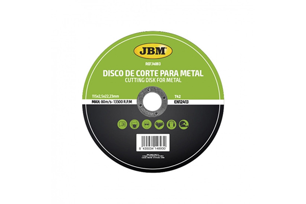 Disc De Taiere Debitare In Metal 115 X 2.5 Mm T42 Jbm [1]