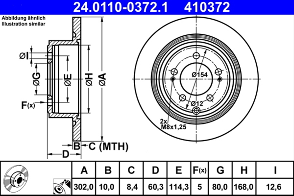 Disc frana ATE 24.0110-0372.1 [1]