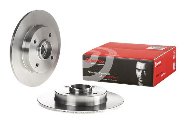 Placute frana BREMBO 08.9512.17 [2]