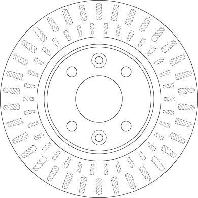Disc frana fata (258*22) logan ii / sandero ii TRW DF6534 [2]
