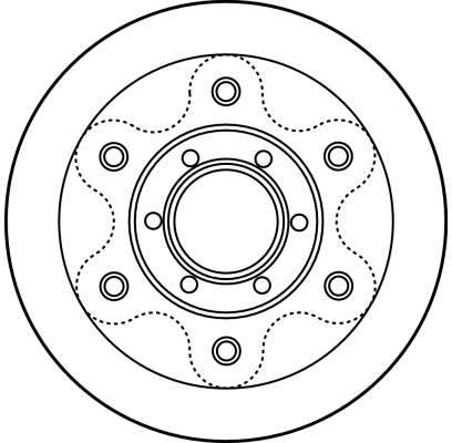 Disc frana fata TRW DF2788S [2]