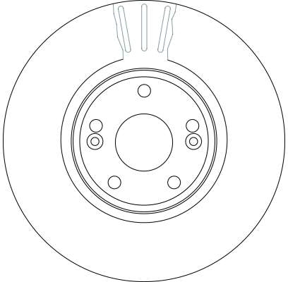 Disc frana fata TRW DF4229S [2]