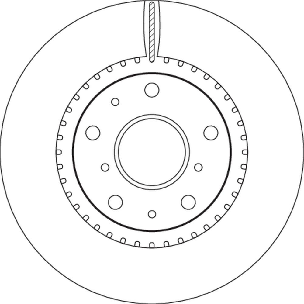 Disc frana fata TRW DF4741 [2]