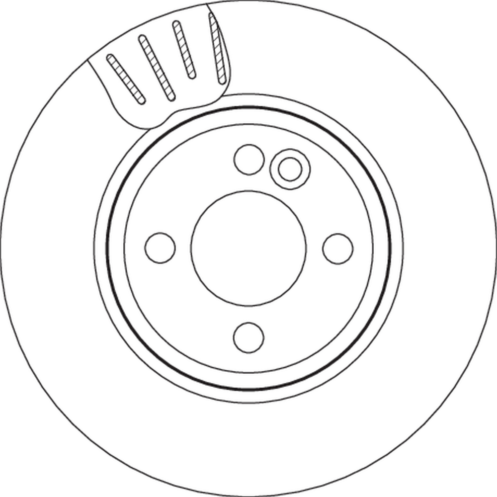 Disc frana fata TRW DF4799 [1]