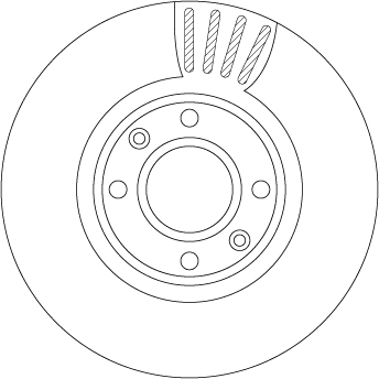 Disc frana fata TRW DF4813S [2]