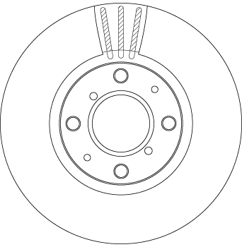 Disc frana fata TRW DF4824 [2]