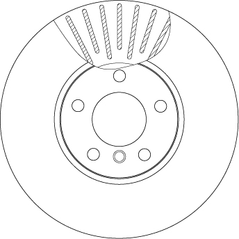Disc frana fata TRW DF4852S [2]