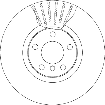 Disc frana fata TRW DF4853S [2]