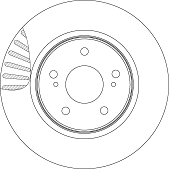 Disc frana fata TRW DF4857S [2]