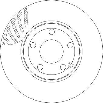 Disc frana fata TRW DF4863S [2]