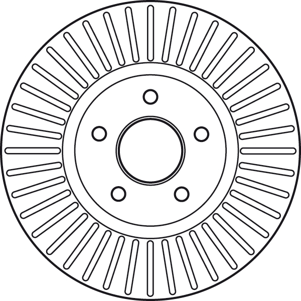 Disc frana fata TRW DF6019S [1]
