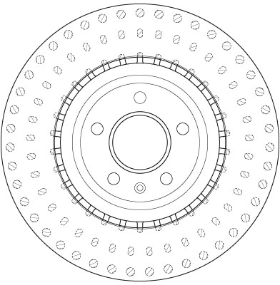 Disc frana fata TRW DF6149S [1]