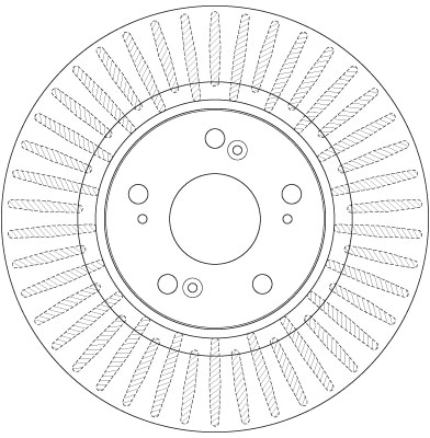 Disc frana fata TRW DF6432S [2]