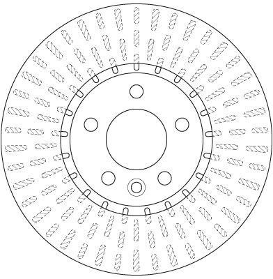 Disc frana fata TRW DF6499S [1]