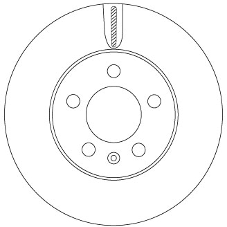 Disc frana fata TRW DF6584 [1]