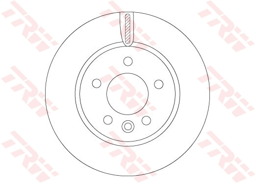 Disc frana fata TRW DF6589S [2]