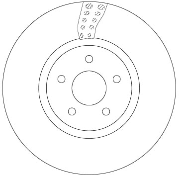 Disc frana fata TRW DF6662S [2]