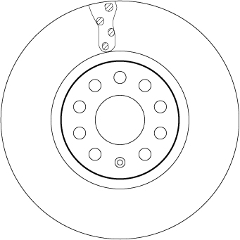 Disc frana fata TRW DF6695S [1]