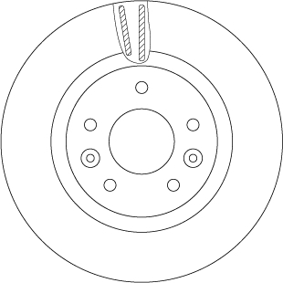 Disc frana fata TRW DF6786 [1]