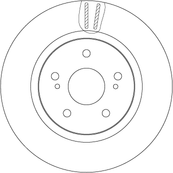 Disc frana fata TRW DF7371S [2]