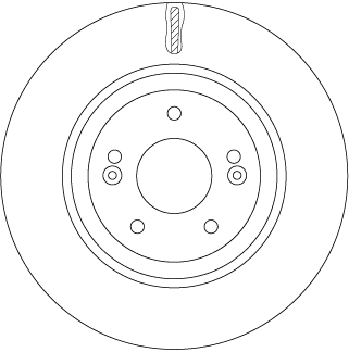 Disc frana fata TRW DF7592 [1]