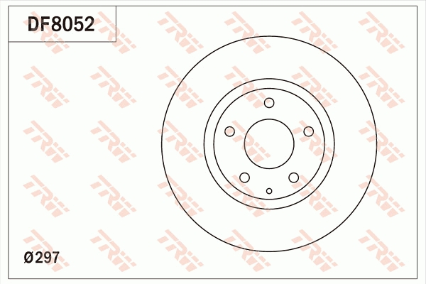 Disc frana fata TRW DF8052 [1]