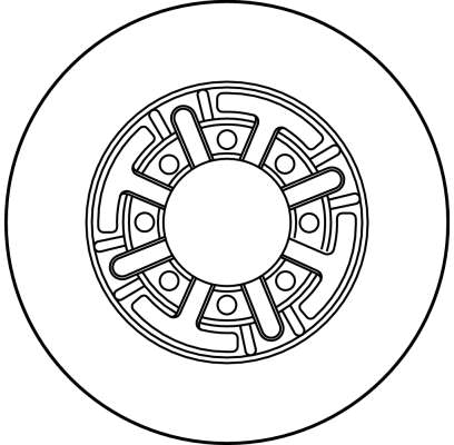 Disc frana spate TRW DF2787 [2]