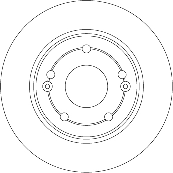 Disc frana spate TRW DF4428 [2]