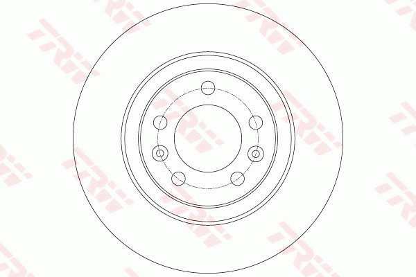 Disc frana spate TRW DF6134 [1]