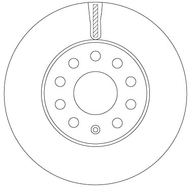 Disc frana TRW DF6903S [1]
